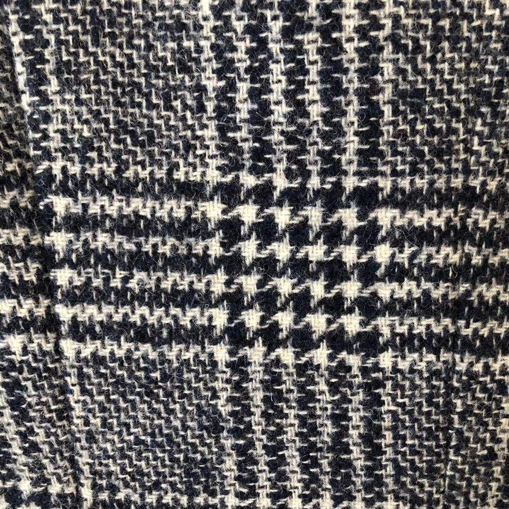Brooks Brothers Black and White Plaid Wool Blend Blazer - Picture 7 of 7